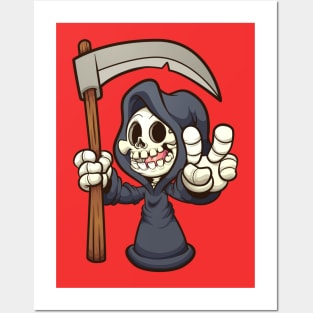 Grim Reaper Posters and Art